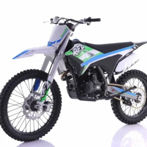 Apollo RFN Thunder 250cc Dirt Bike, 5-Speed Manual, Heavy-Duty Double Beam Steel Frame, Electric & Kick Start