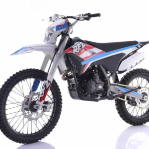 Apollo RFZ Thunder 250cc DLX Dirt Bike, 5-Speed Manual Clutch, 4-Stroke, Single Cylinder, Air Cooled, Electric & Kick Start