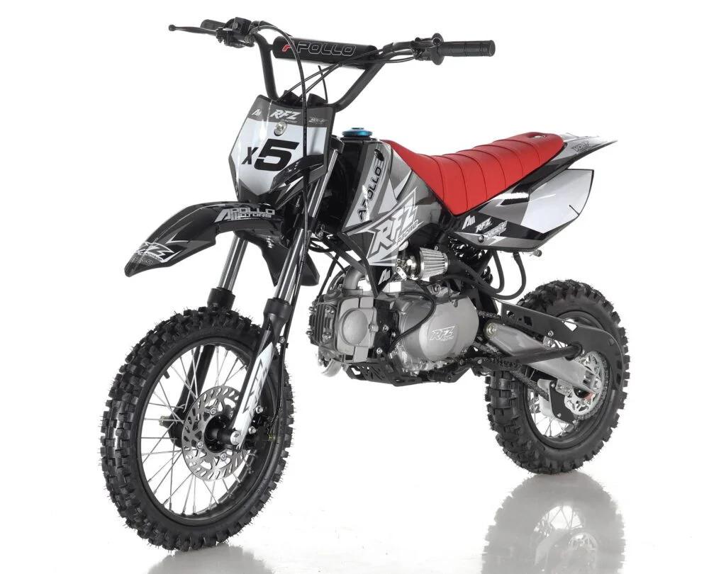 Apollo RFZ DB-X5 125cc Dirt Bike With 4-Speed Manual, 4-stroke, Air cooled - Image 3
