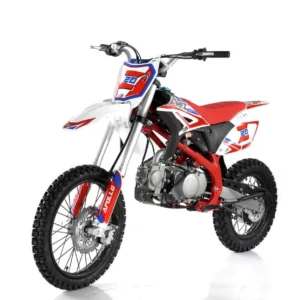 Apollo DB-Z20 125cc Dirt Bike, 4-Speed Manual, 4-Stroke, Single Cylinder, Air-Cooled