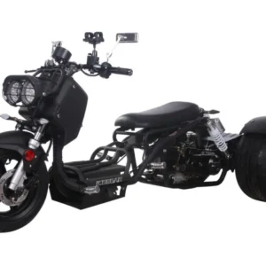 Ice Bear Maddog (PST50-19N) 50cc Trike, Automatic, 4-Stroke Air-Cooled Engine, 22” Seat Height